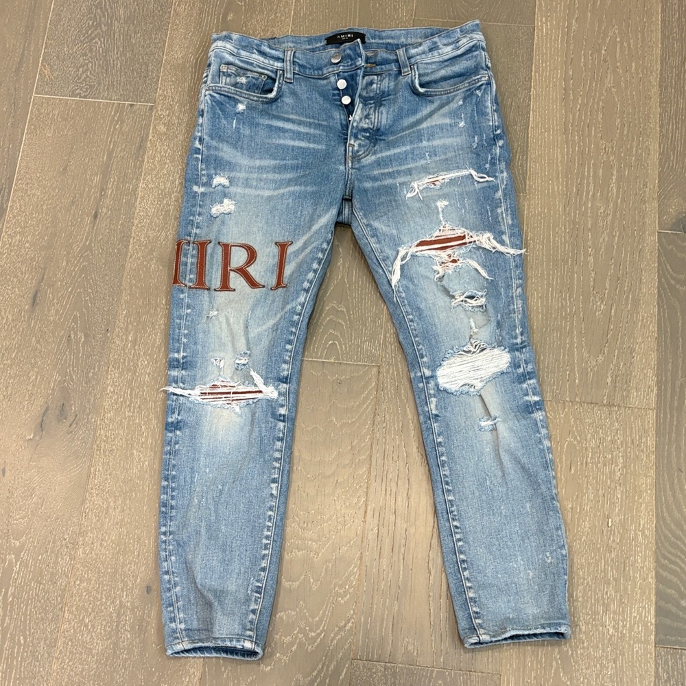 AMIRI Blue Denim